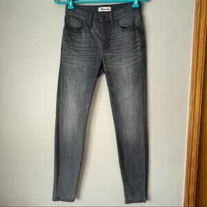 Madewell Women's Skinny Jeans - Dark Gray